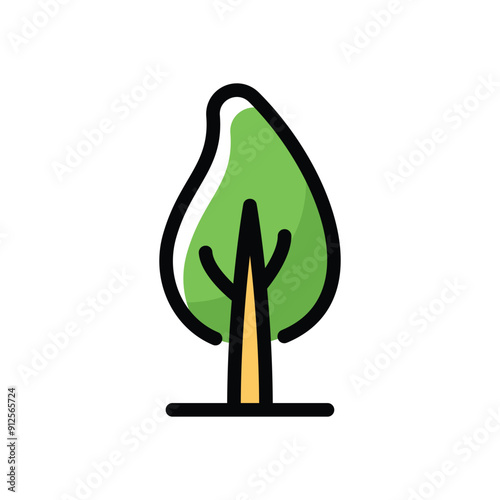 tree vector icon
