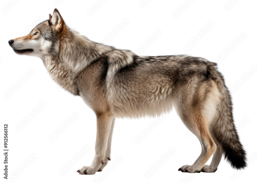Obraz premium PNG Wolf animal mammal coyote.