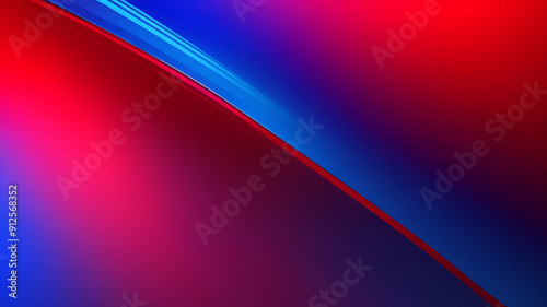 Illustration abstract blue and red gradient color background design.