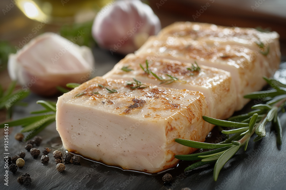 Foie Gras - popular french cousin dish, hi end kitchen Foie Gras - popular french cousin dish, hi end kitchen