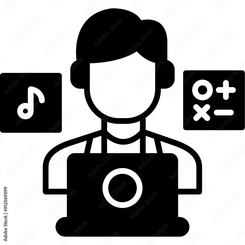 Subjects Selection Icon Subjects Selection Icon