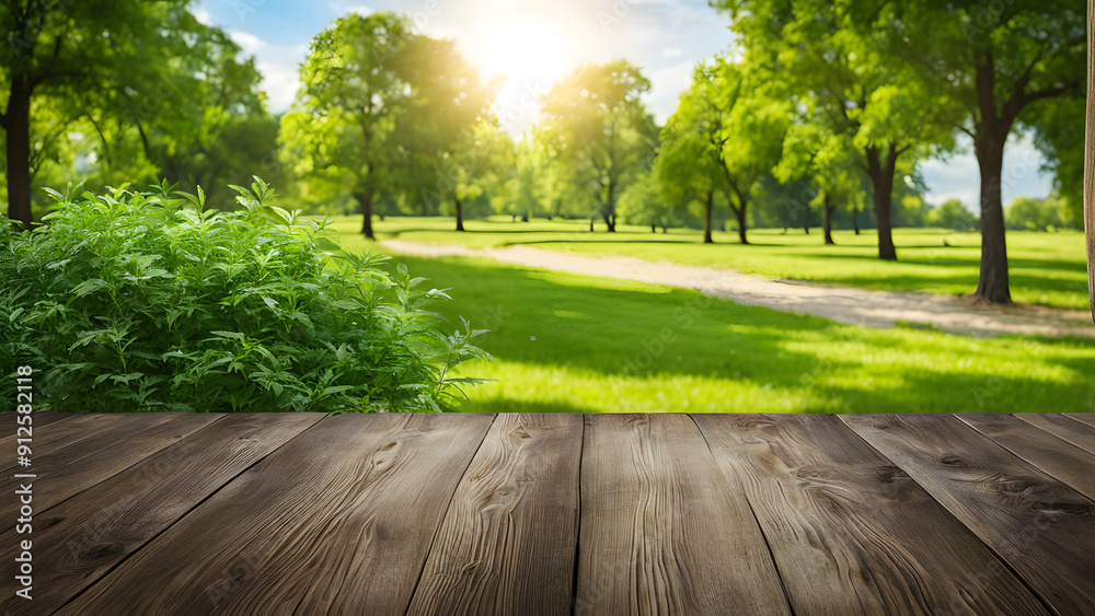 A wooded area with a path and trees A wooded area with a path and trees