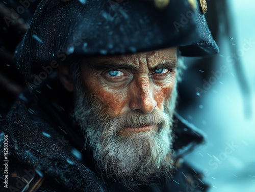 Captain Ahab, character from Herman Melville's 