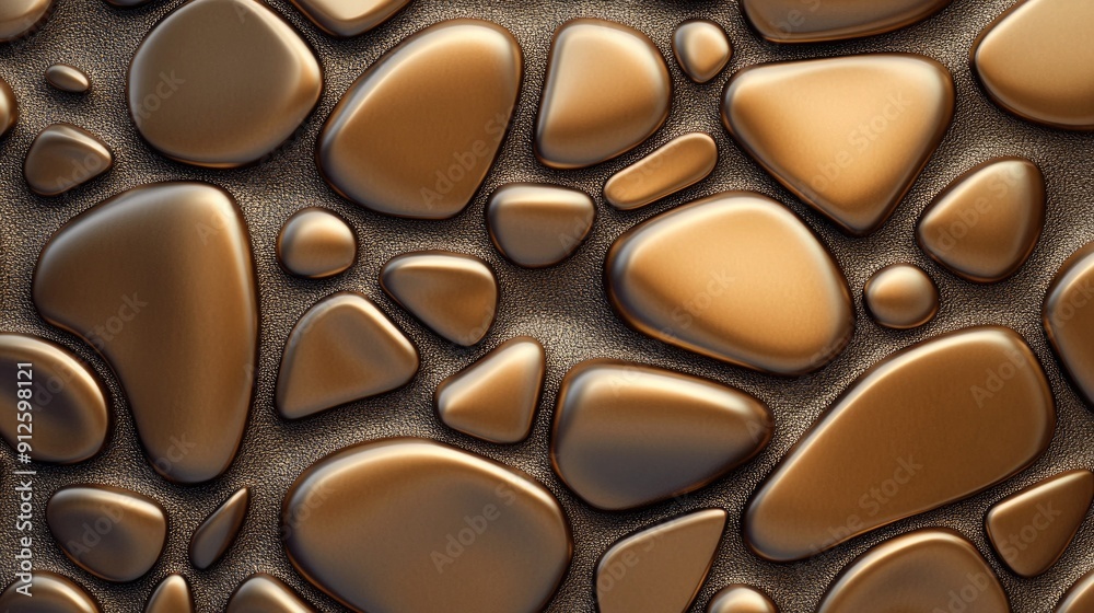 Abstract 3D brown background with a pebble-like texture and natural tones. Abstract 3D brown background with a pebble-like texture and natural tones.