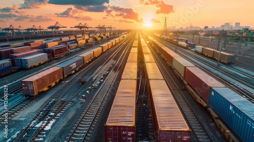 The integration of rail yards with rail-served industries such as manufacturing plants and distribution centers supports just-in-time inventory strategies