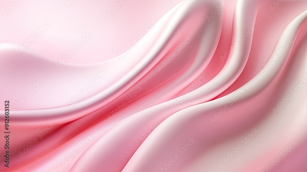 Fototapeta premium Luxurious 3D pink background with rich textures and soft highlights, perfect for high-end and sophisticated designs.