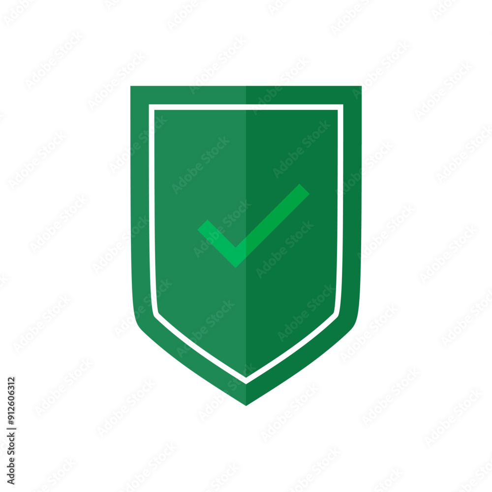 Shield with check mark icon. Tick mark approved with shield. approve sign. Strong protection. Security shield protected Vector illustration. Shield with check mark icon. Tick mark approved with shield. approve sign. Strong protection. Security shield protected Vector illustration.