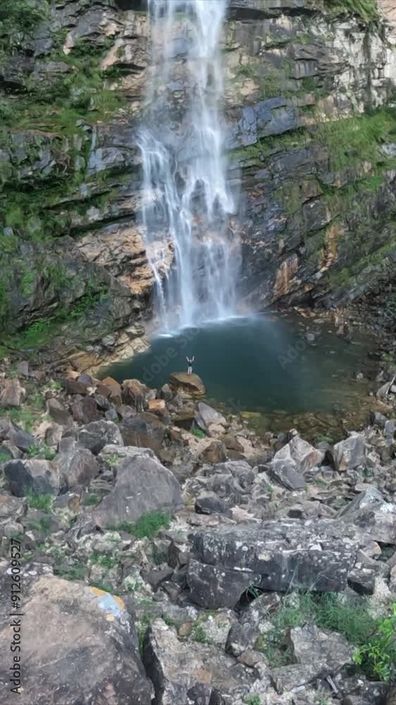 cachoeira do Label, a mais alta de Goiás