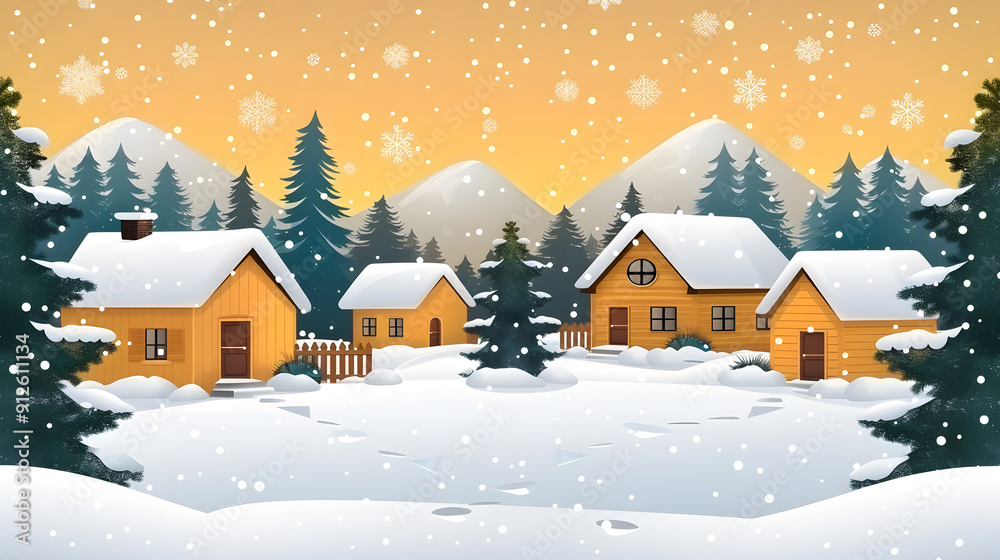 Fototapeta premium My holiday poster or wallpaper design.