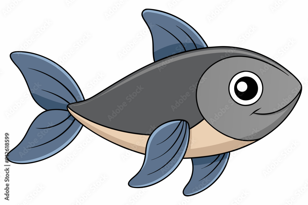 Fototapeta premium Fish art vector illustration