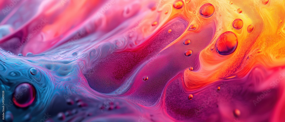 A vibrant abstract design featuring swirling colors and bubbles, perfect for backgrounds or creative projects. A vibrant abstract design featuring swirling colors and bubbles, perfect for backgrounds or creative projects.