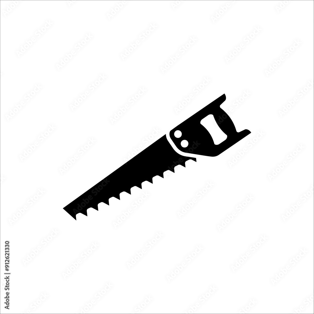 Saw icon. Saw icon for web design, vector illustration isolated on white background. Saw icon. Saw icon for web design, vector illustration isolated on white background.