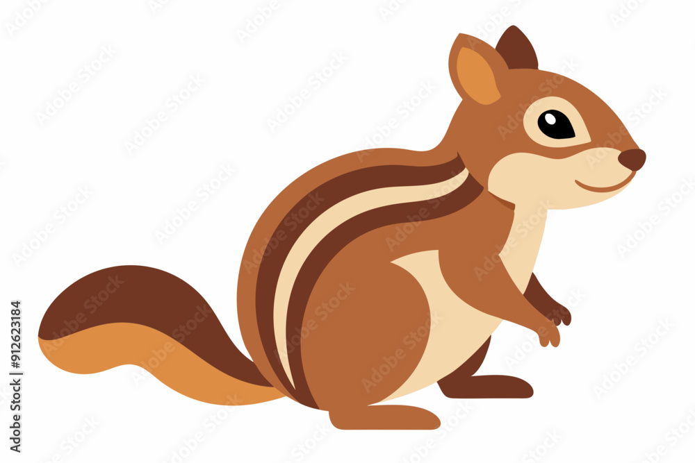 Chipmunk art vector illustration Chipmunk art vector illustration