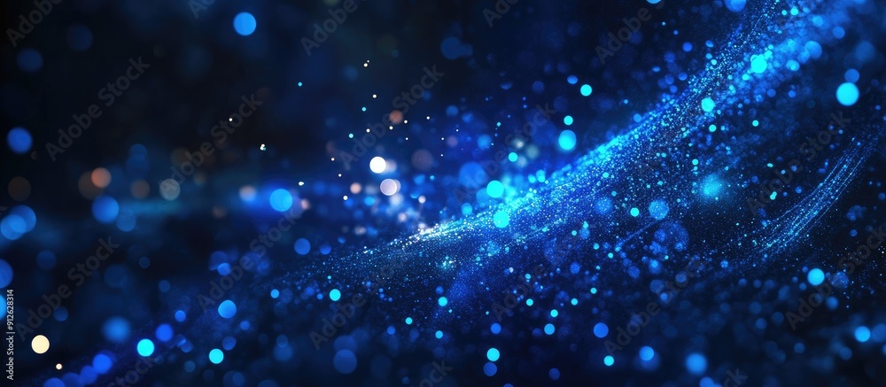 Dynamic Blue Light Accents on Dark Background Motion Design Features Vibrant Blast Pattern Technology Template Dynamic Blue Light Accents on Dark Background Motion Design Features Vibrant Blast Pattern Technology Template