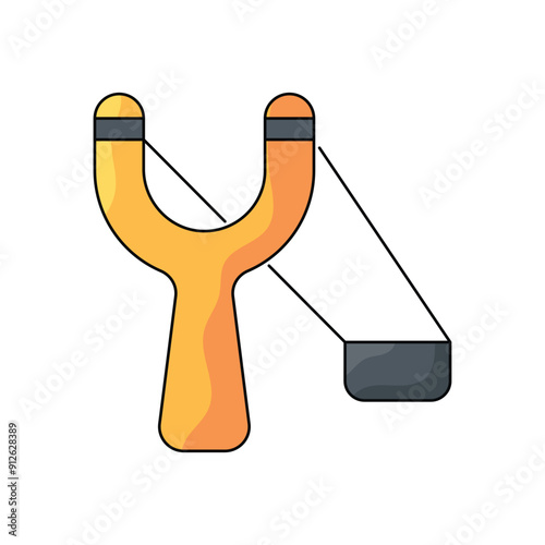 Slingshot vector icon