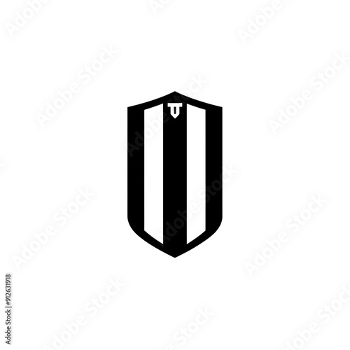 Shield Icon Minimal, Simple Logo Shield