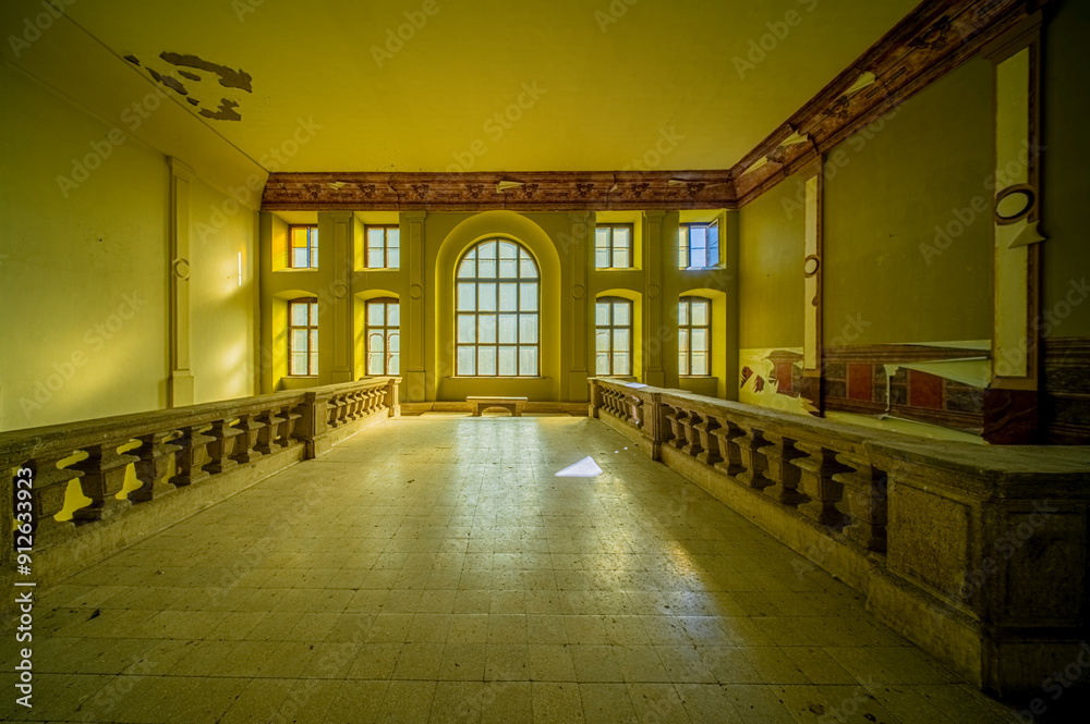 Fototapeta premium The abandoned monastery 