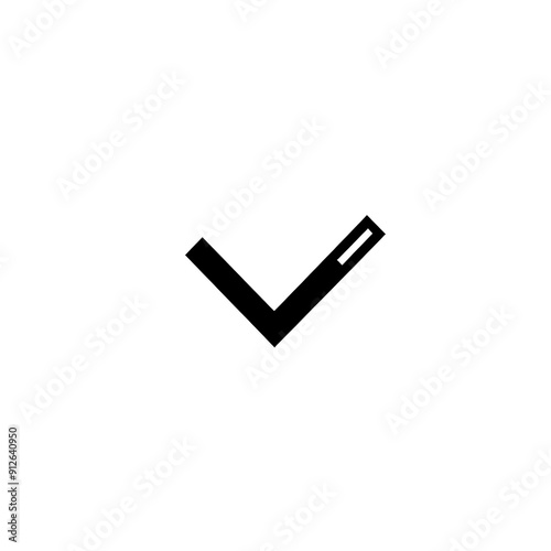 Checkmark Icon, Minimal Simple Logo