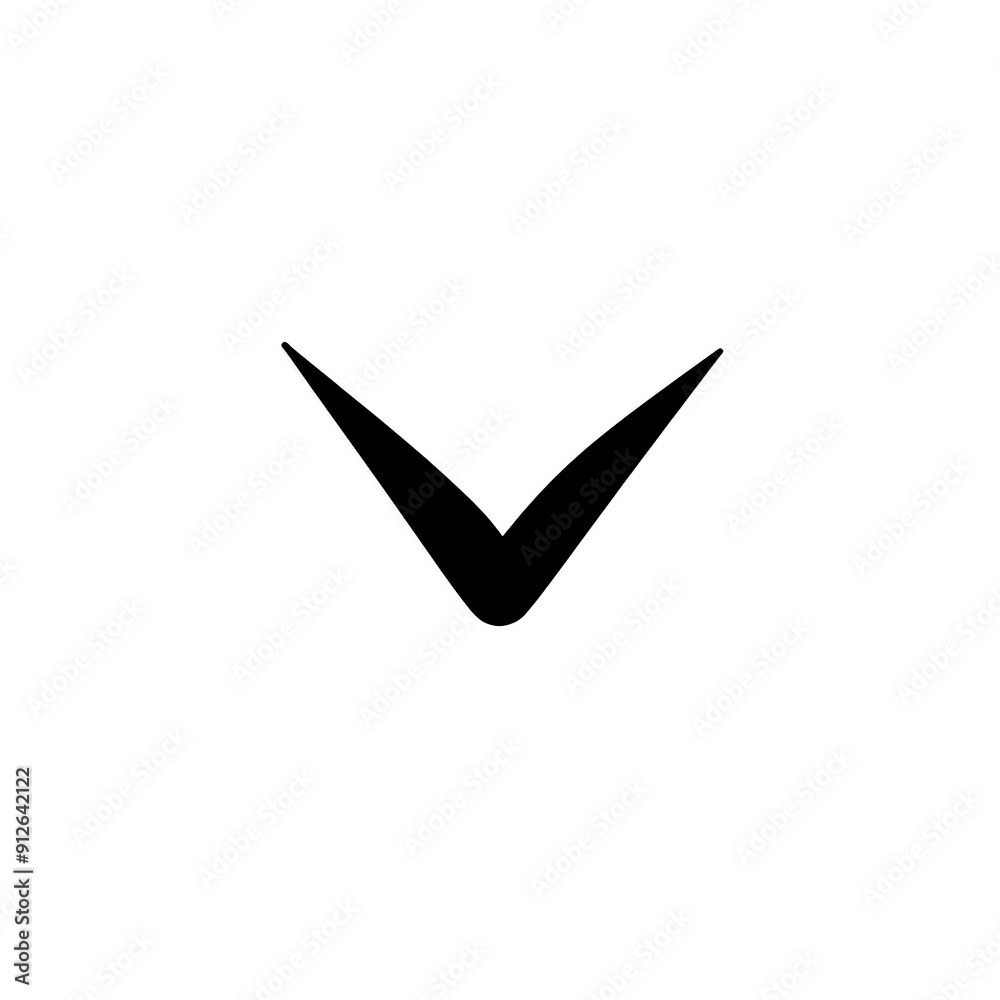 Checkmark Icon, Minimal Simple Logo