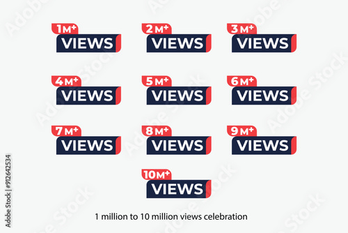 1 million to 10 million views celebration