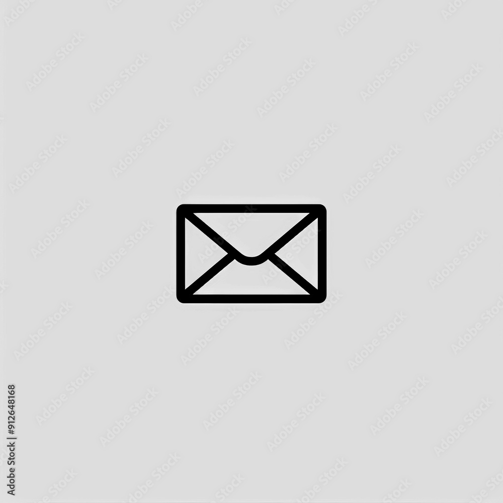Envelope Icon, Minimal Simple Logo Envelope Icon, Minimal Simple Logo