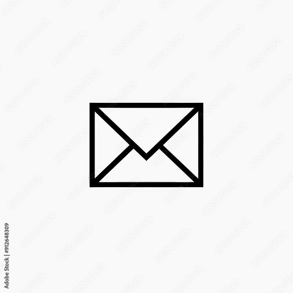 Envelope Icon, Minimal Simple Logo Envelope Icon, Minimal Simple Logo