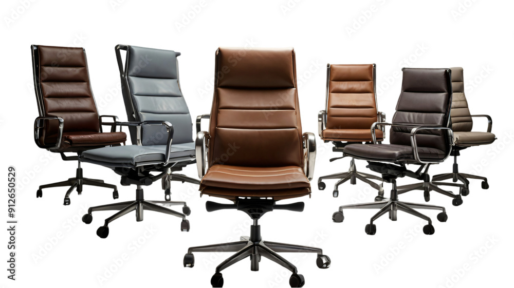 The office chair from black leather. Isolated, Empty Black Leather Office Chair, set of black office chair isolated on png white transparent background, The office chair from black leather. Isolated The office chair from black leather. Isolated, Empty Black Leather Office Chair, set of black office chair isolated on png white transparent background, The office chair from black leather. Isolated