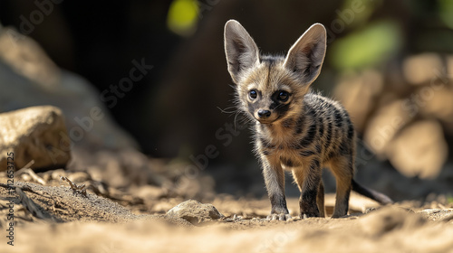 aardwolf an African native animal photo