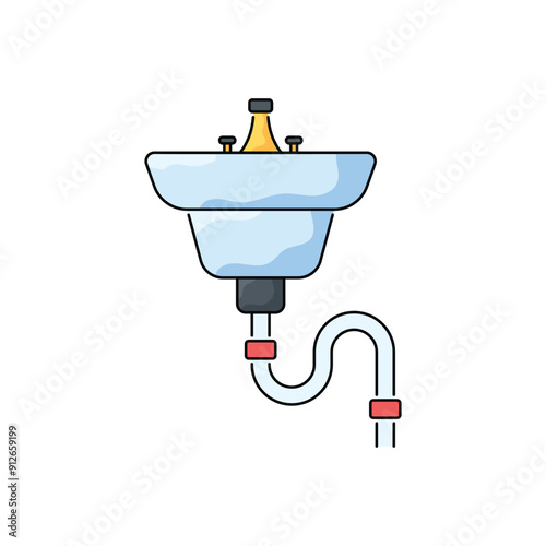Sink vector icon