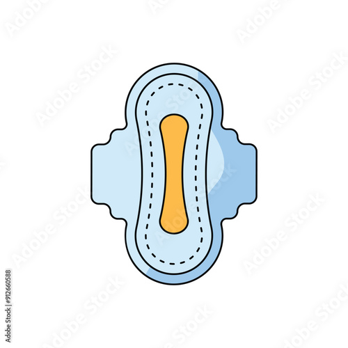 Sanitary towel vector icon