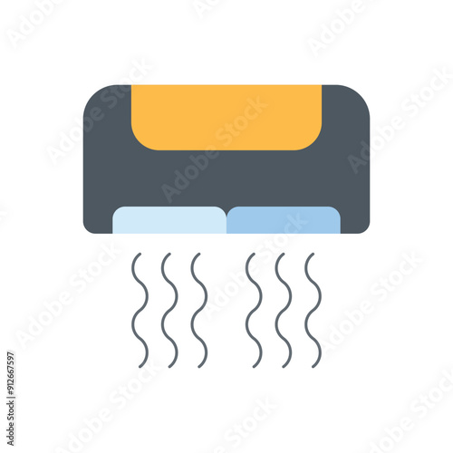Hand dryer vector icon