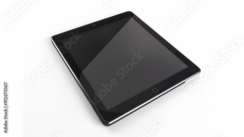 tablet pc isolated on white background