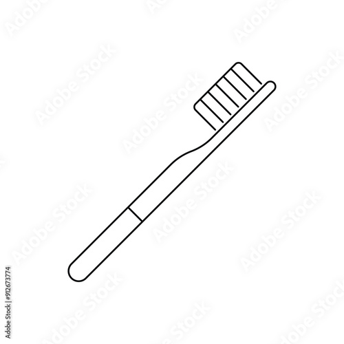 Toothbrush vector icon