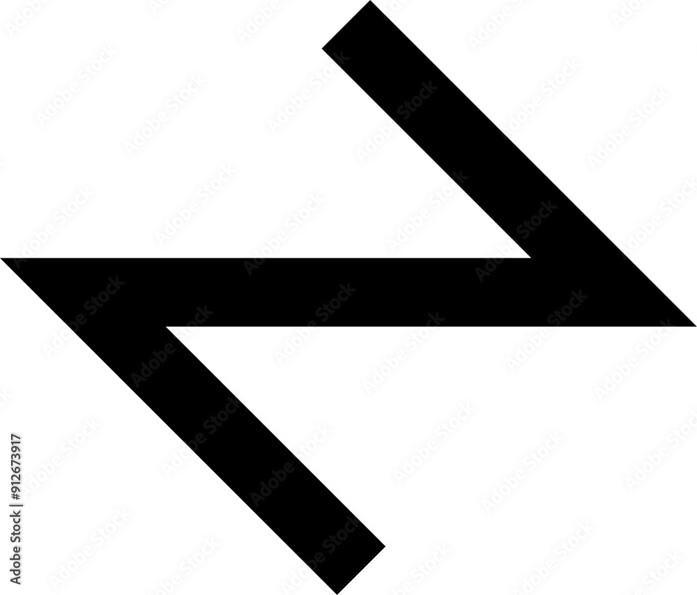 Geometric bold line shapes, zig zag, spiral, curves Geometric bold line shapes, zig zag, spiral, curves
