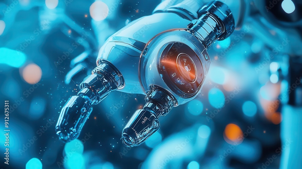 Robotic endoscopy providing internal imaging for surgical accuracy