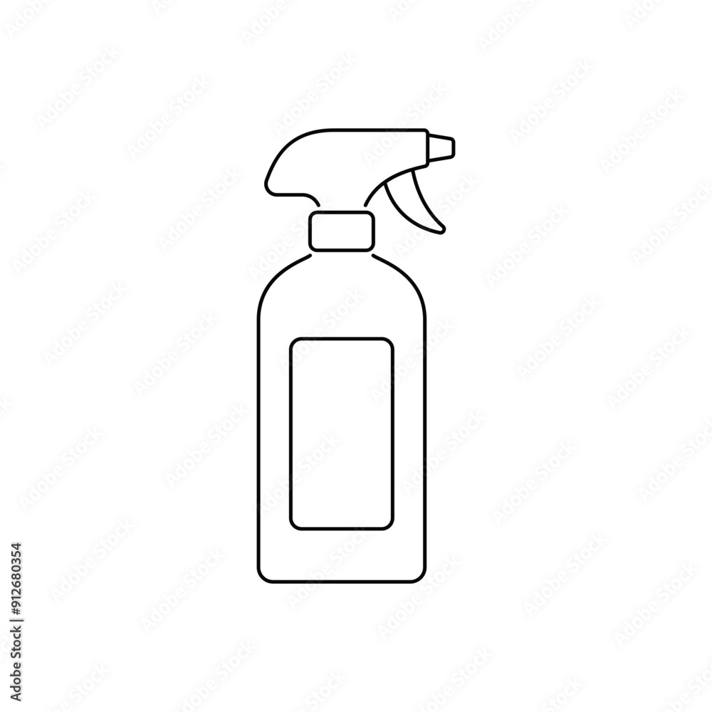 Cleaning spray vector icon Cleaning spray vector icon