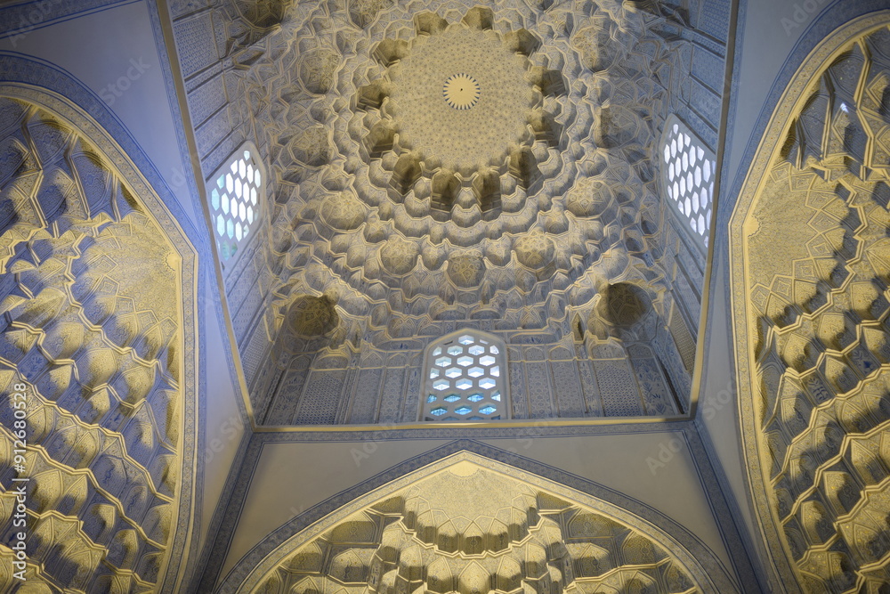 Obraz premium Islamic interior of Shah-i-Zinda, Samarkand, Uzbekistan