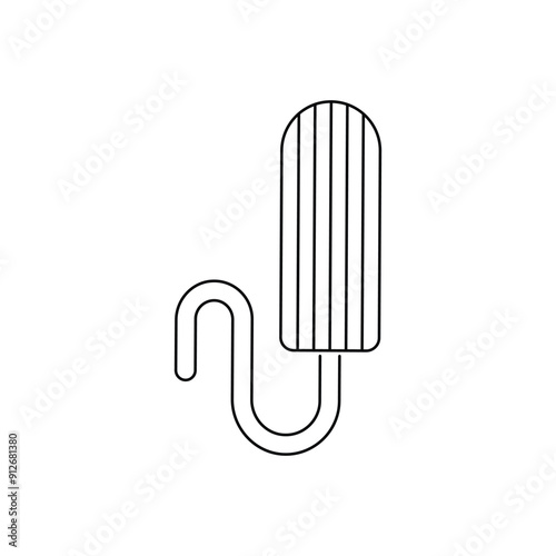 Tampon vector icon