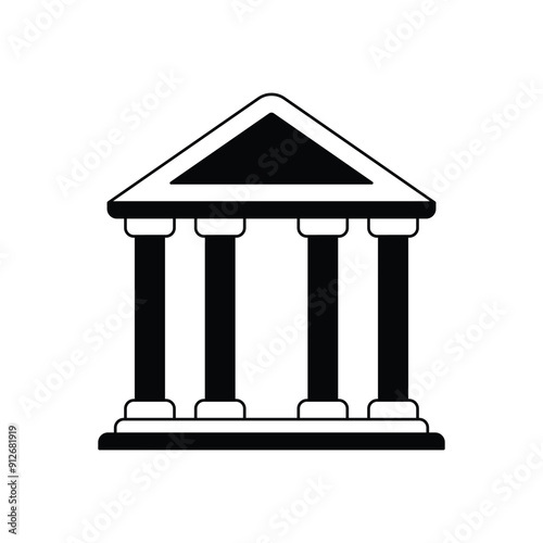 Court vector icon
