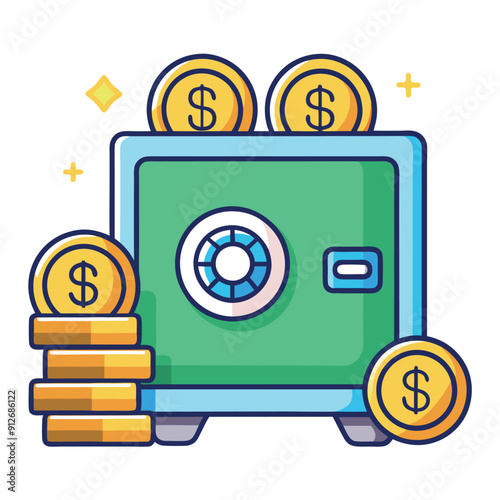 income earnings revenue profit money vector Illustration
