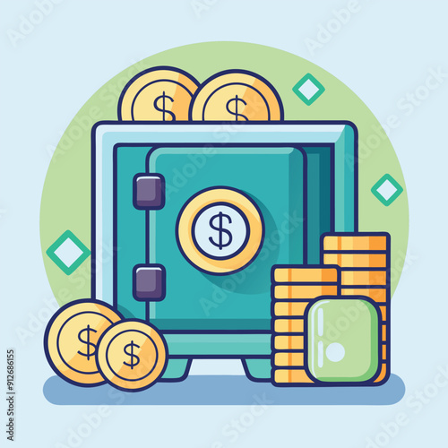 income earnings revenue profit money vector Illustration