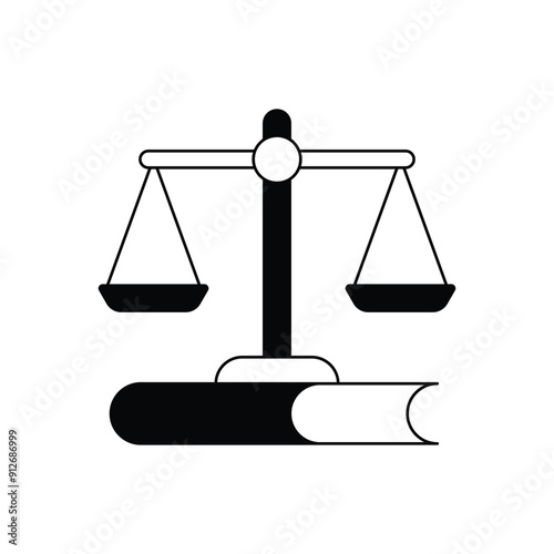 Laws vector icon