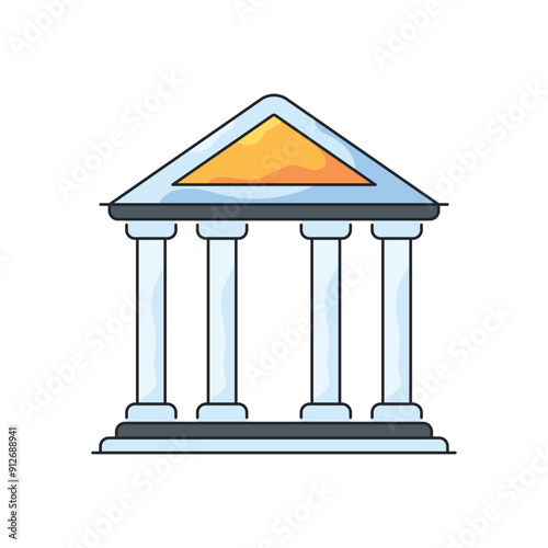 Court vector icon