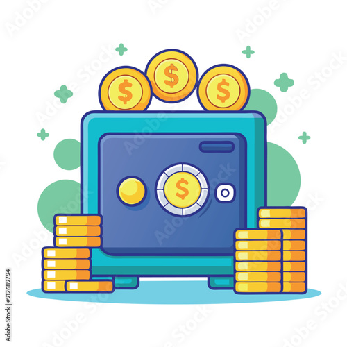 income earnings revenue profit money vector Illustration