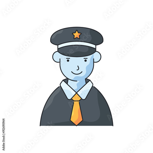 Security Guard vector icon