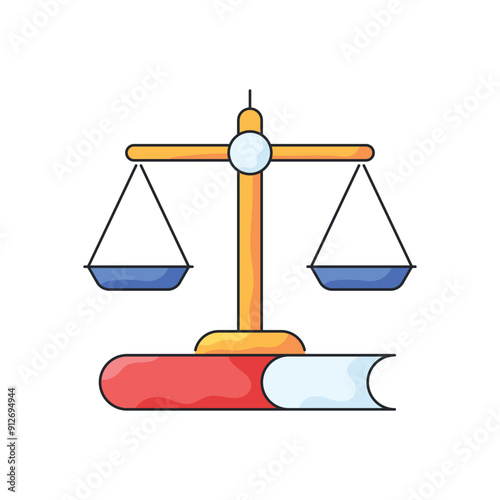 Laws vector icon