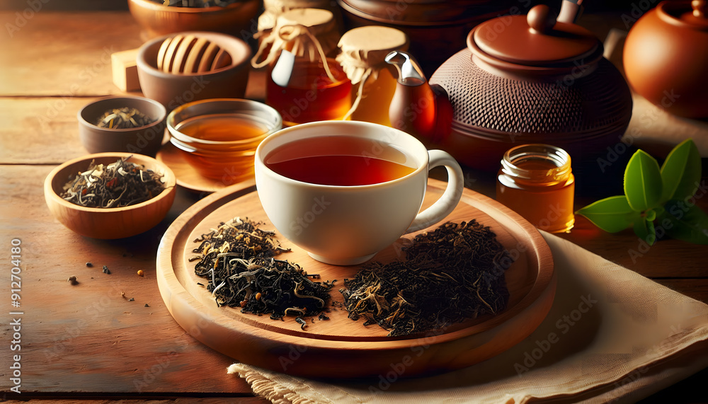 Warm tea with natural ingredients for a quiet ritual Warm tea with natural ingredients for a quiet ritual