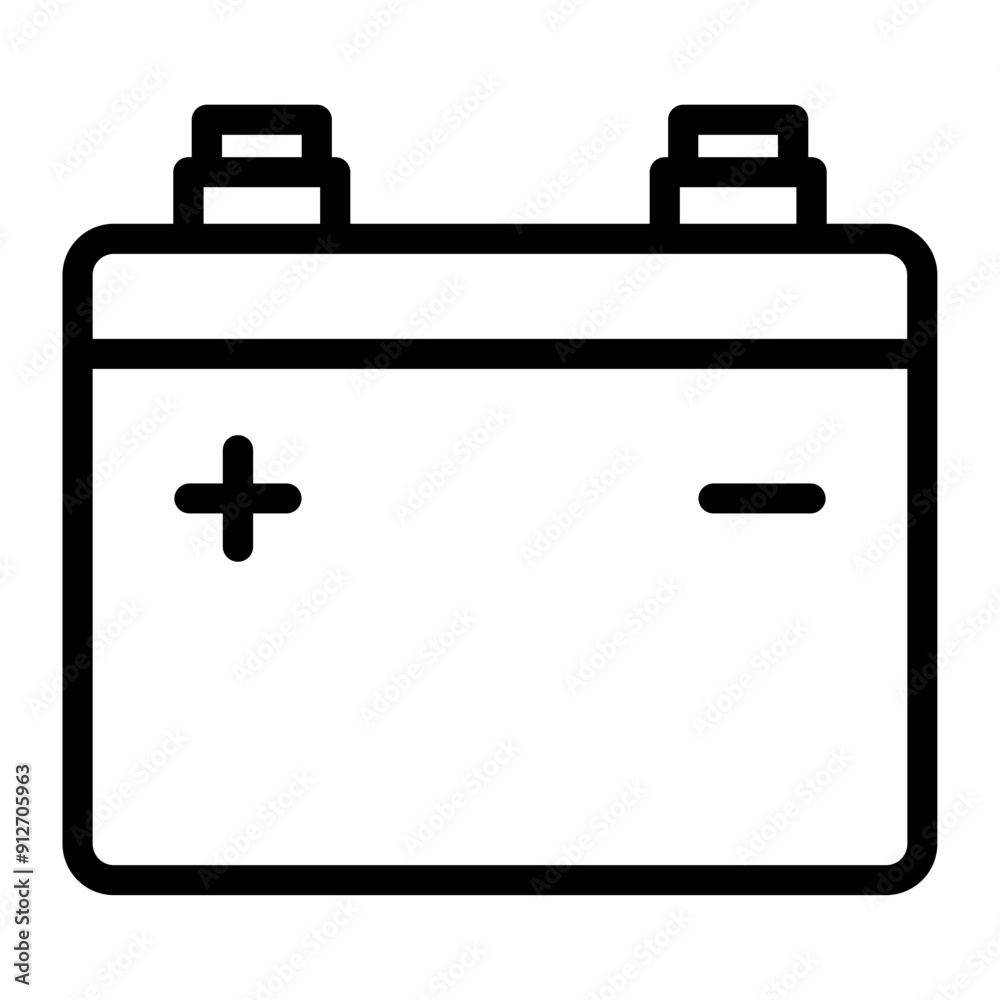 car battery icon car battery icon