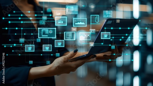 Use a Document Management System (DMS), an online documentation database, to correctly manage files, knowledge, and documentation in an ERP-enabled company. 