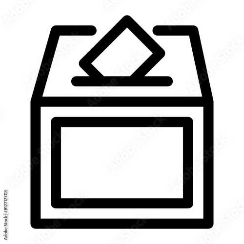 Election box icon